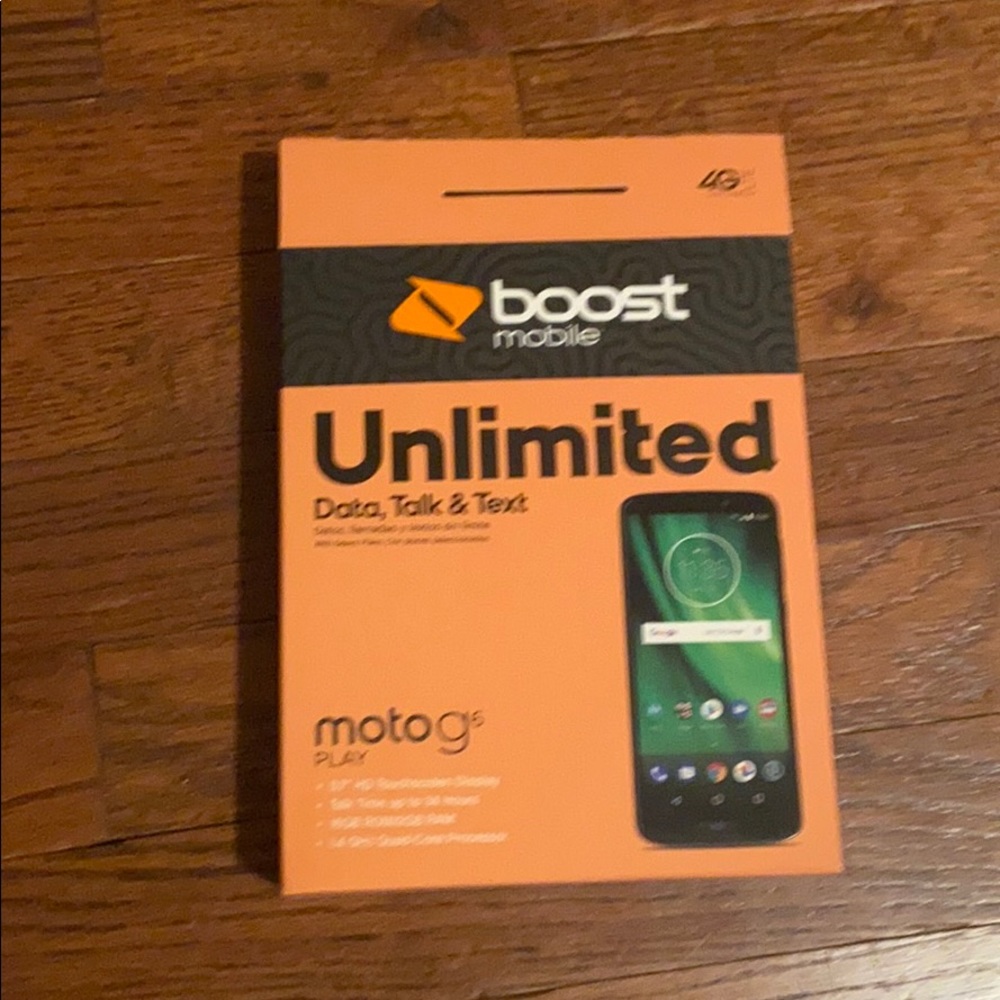 Boost Mobile Moto G6 Play phone